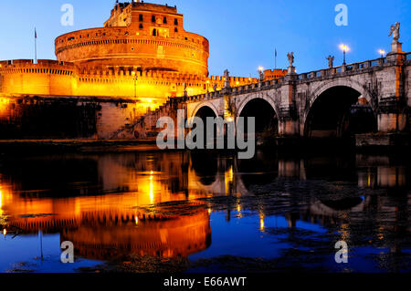Castel Sant'Angelo, Rome Italy Stock Photo