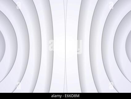 Abstract light grey tech pattern. Vector design Stock Photo