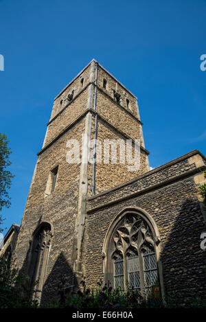 Corpus Christi College, St Benet's Church, Cambridge, England, UK Stock Photo