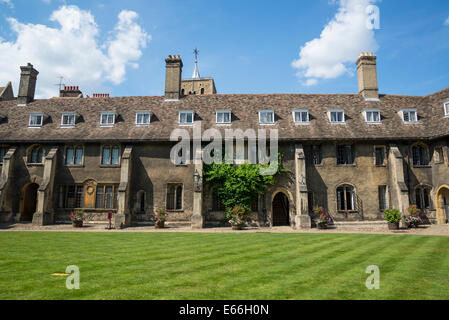Corpus Christi College, Old Court, Cambridge, England, UK Stock Photo