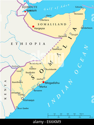 HORN OF AFRICA: Somaliland Aden Djibouti Yemen; Straits Bab-el–Mandeb ...