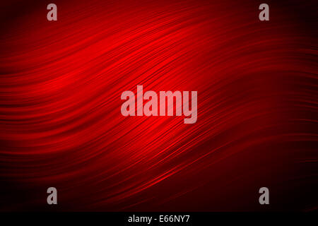 red abstract background, wavy lines Stock Photo
