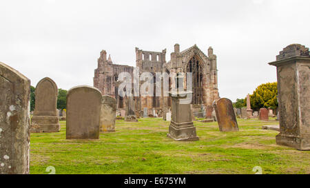 Ruins of an old monastery in Scotland Stock Photo - Alamy