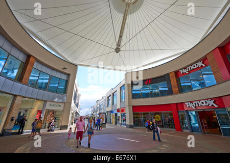 Willow Place Shopping Centre Corby Northamptonshire UK Stock Photo