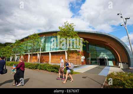 Corby East Midlands International Pool George Street Corby Northamptonshire UK Stock Photo