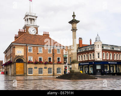 Town Hall, High Street  Stockton on Tees, Co. Durham UK Stock Photo