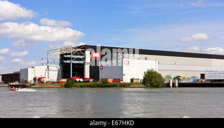 IHC Merwede Shipyard in Krimpen aan den Ijssel, South Holland, Netherlands Stock Photo