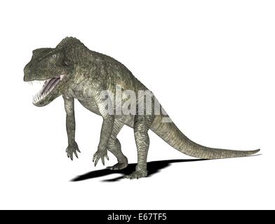 Dinosaurier Postosuchus / dinosaur Postosuchus Stock Photo