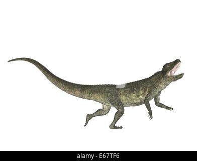 Dinosaurier Postosuchus / dinosaur Postosuchus Stock Photo