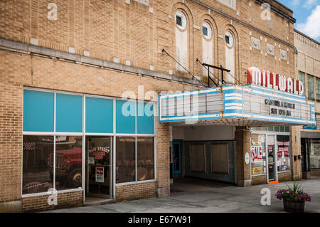 Millwald Theater, 205 West Main Street, Wytheville, Virginia Stock Photo