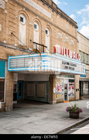 Millwald Theater, 205 West Main Street, Wytheville, Virginia Stock Photo