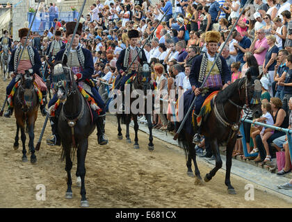 Sinjski Alkari in Sinj, Croatia Stock Photo