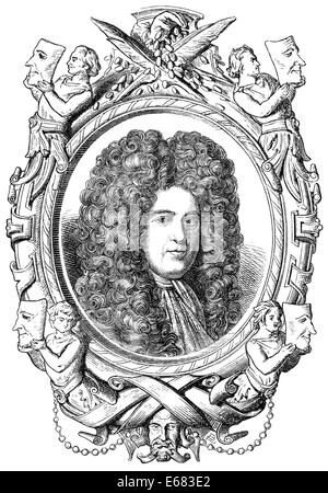 Ezekiel, Freiherr von Spanheim, 1629-1710, a German-Swiss diplomat and scholar, Stock Photo