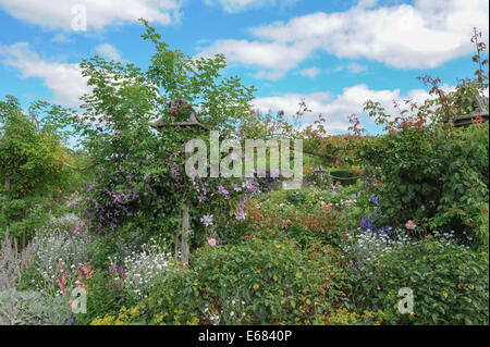 The gardens at Rosemoor, outside of Torrington and close to Bideford in the county of Devon, England, UK Stock Photo