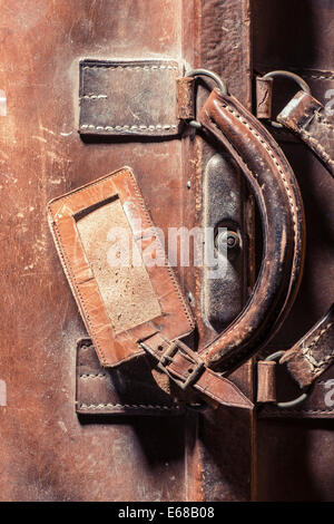 Old black leather doctors bag hi-res stock photography and images - Alamy