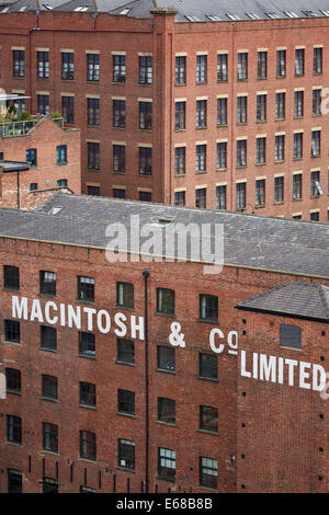 Macintosh & Co Mills in Manchester city centre Cambridge Street area Stock Photo