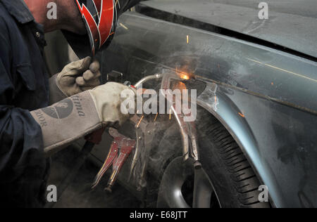 Auto Body Rust Repair Welding