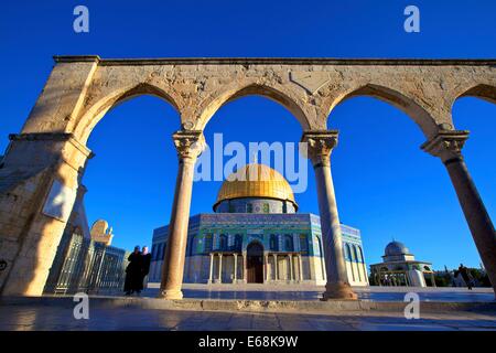 Temple Mount, Jerusalem, Israel, Middle East, Stock Photo