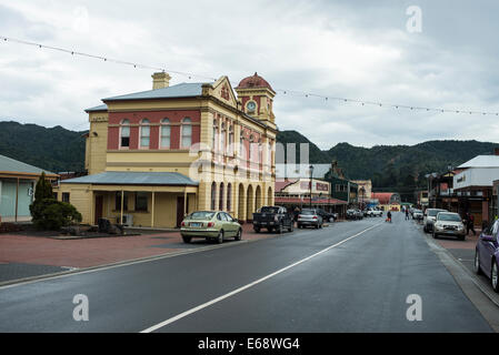 Post office, Queenstown, Tasmania Stock Photo