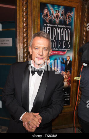 Sydney, Australia. 18th Aug, 2014.  Simon Burke  arrives at the 2014 Helpmann Awards at the Capitol Theatre on August 18, 2014 in Sydney, Australia.  The annual Helpmann Awards recognise distinguished artistic achievement and excellence in the many disciplines of the Australian live performance industry. Credit:  MediaServicesAP/Alamy Live News Stock Photo