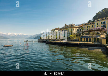 Grand Hotel Villa Serbelloni, Bellagio, Lake Como or Lago di Como, Como, Lombardy Province, Italy Stock Photo