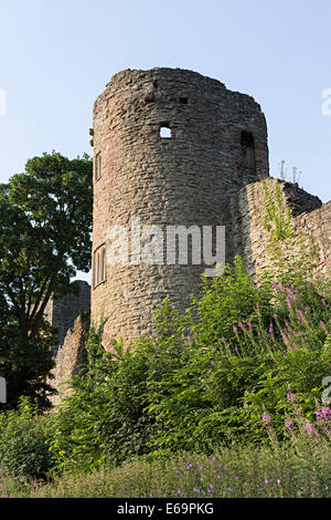 Ludlow Castle, Shropshire, England, UK Stock Photo