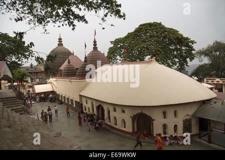 Kamakhya temple facade, Guwahati, Assam Stock Photo