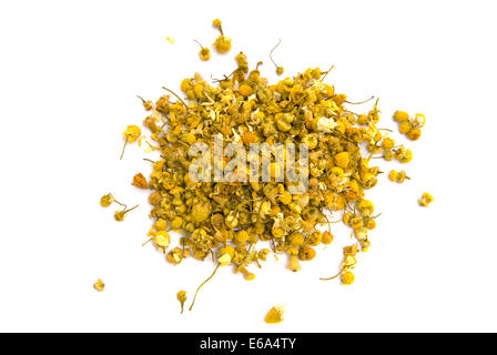 dried food,herb,chamomile flower Stock Photo
