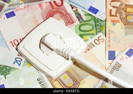 plug,electricity,power consumption Stock Photo