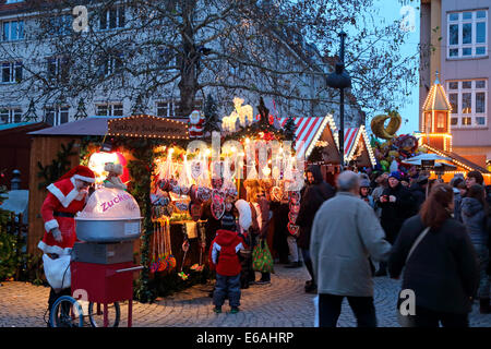 Berlin Spandau Weihnachtsmarkt Markt Stock Photo