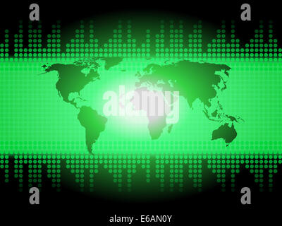 Map Background Meaning Geography Of World And Planet Stock Photo - Alamy