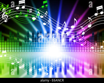 Music colors background meaning songs hi-res stock photography and images -  Alamy