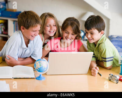 laptop,internet,together,friends Stock Photo