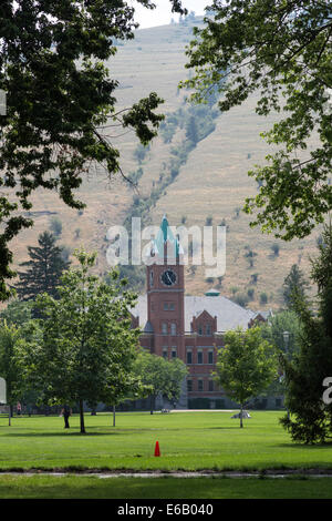 University of Montana Campus, Missoula, Montana, USA Stock Photo