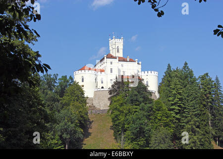 Trakoscan, castle and museum in northwest Croatia, dating from the 13th century Stock Photo