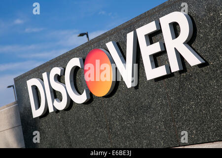 The headquarters of Discover Financial Services in Riverwoods, Illinois. Stock Photo