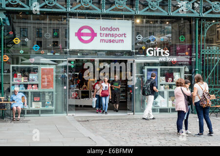 The London Transport Museum, Covent Garden London Stock Photo