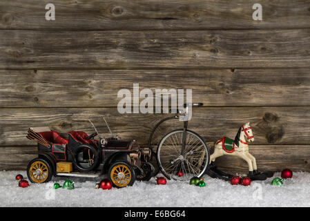 antique Christmas toys Stock Photo - Alamy