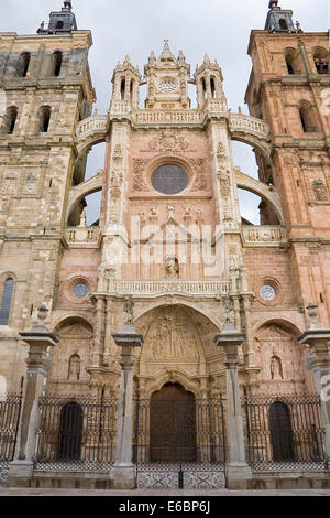 Astorga cathedral, Astorga, Leon, Spain Stock Photo