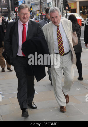 The Oldie of the Year Awards - Arrivals  Featuring: Martin Bell Where: London, United Kingdom When: 04 Feb 2014 Stock Photo