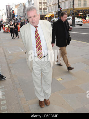 The Oldie of the Year Awards - Arrivals  Featuring: Martin Bell Where: London, United Kingdom When: 04 Feb 2014 Stock Photo