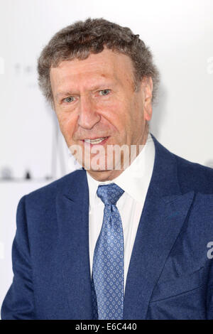 The View from The Shard's 1st birthday party - Arrivals  Featuring: Irvine Sellar Where: London, United Kingdom When: 04 Feb 2014 Stock Photo