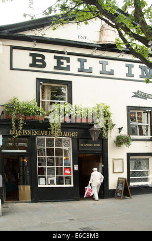 Old Bell Inn Stock Photo