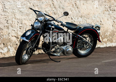 1942 Harley Davidson WLA motorcycle