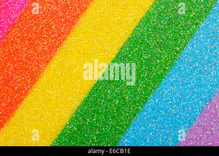 Rainbow colors, close-up Stock Photo