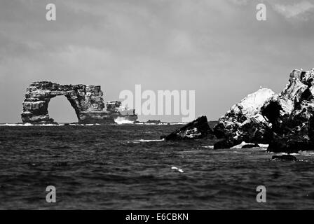 Darwin's Arch, Darwin Island, Galapagos Islands, Ecuador, South America Stock Photo
