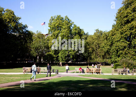 Grosvenor Square, Mayfair, London Stock Photo