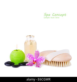 Spa Concept image with Free space for your Text Stock Photo