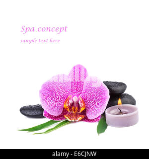 Spa Concept image with Free space for your Text Stock Photo