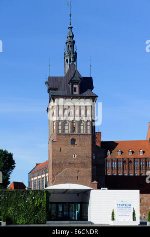 Prison tower and amber museum   in Gdansk, Poland, Europe Stock Photo